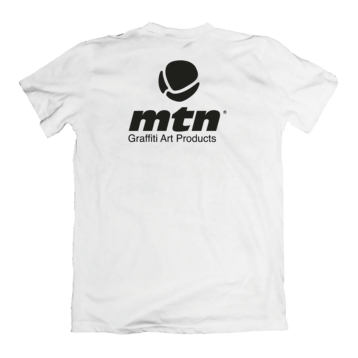 MTN Basic Logo Front/Back White Tee - image 2