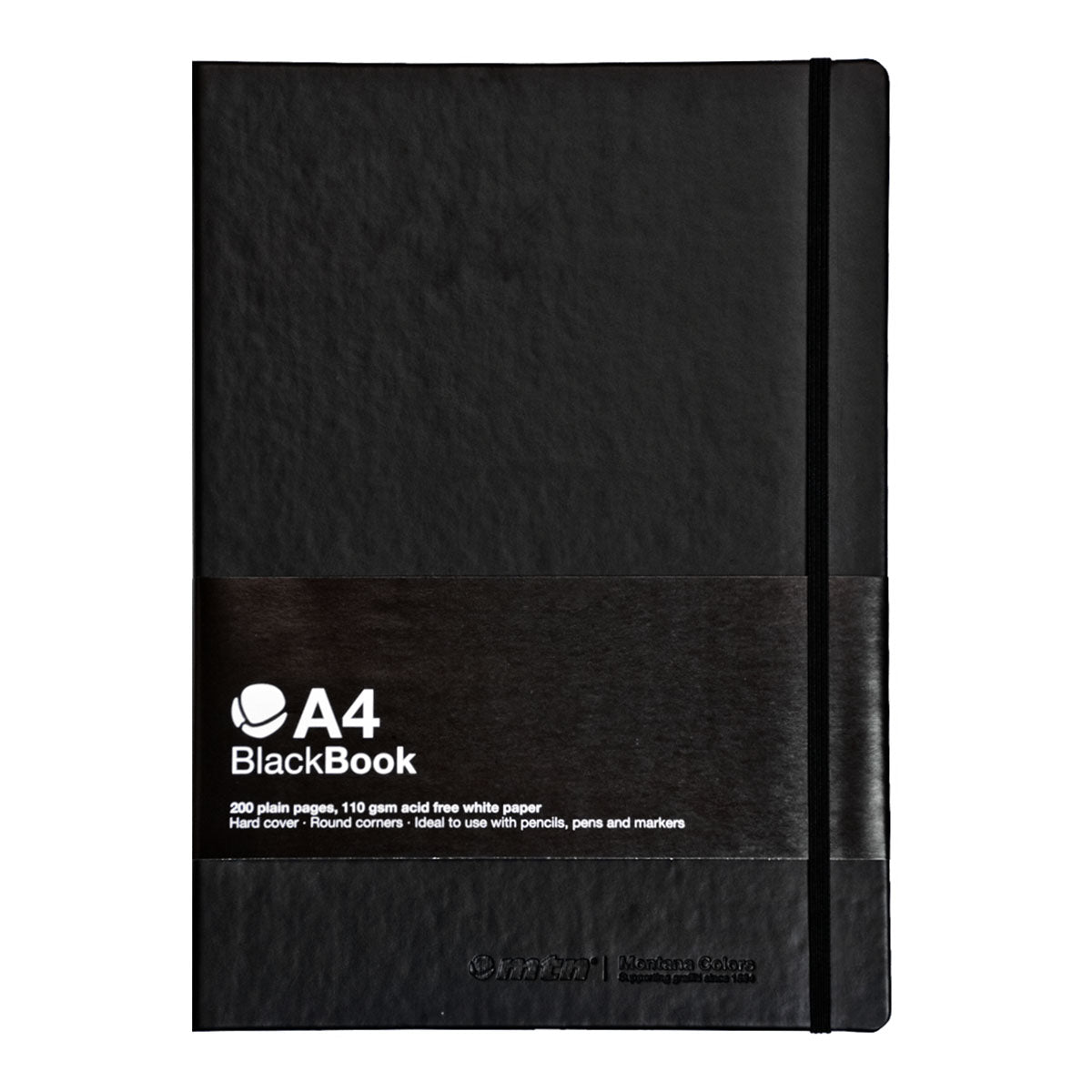 MTN Blackbook Hardcover A4 Portrait White Paper - image 1