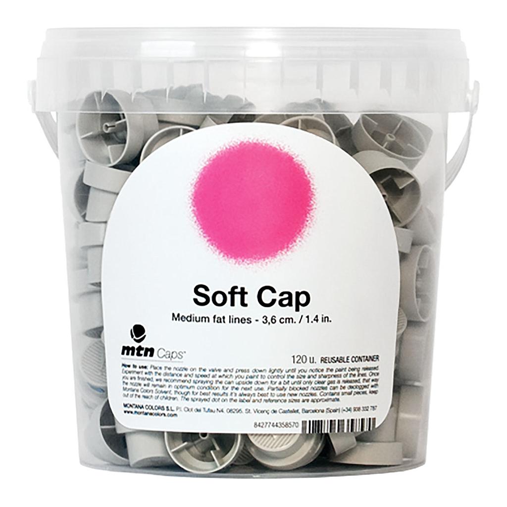 MTN Blue Soft Cap Bucket, 120 Caps - image 1