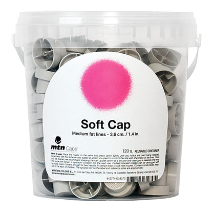 MTN Blue Soft Cap Bucket, 120 Caps - image 1