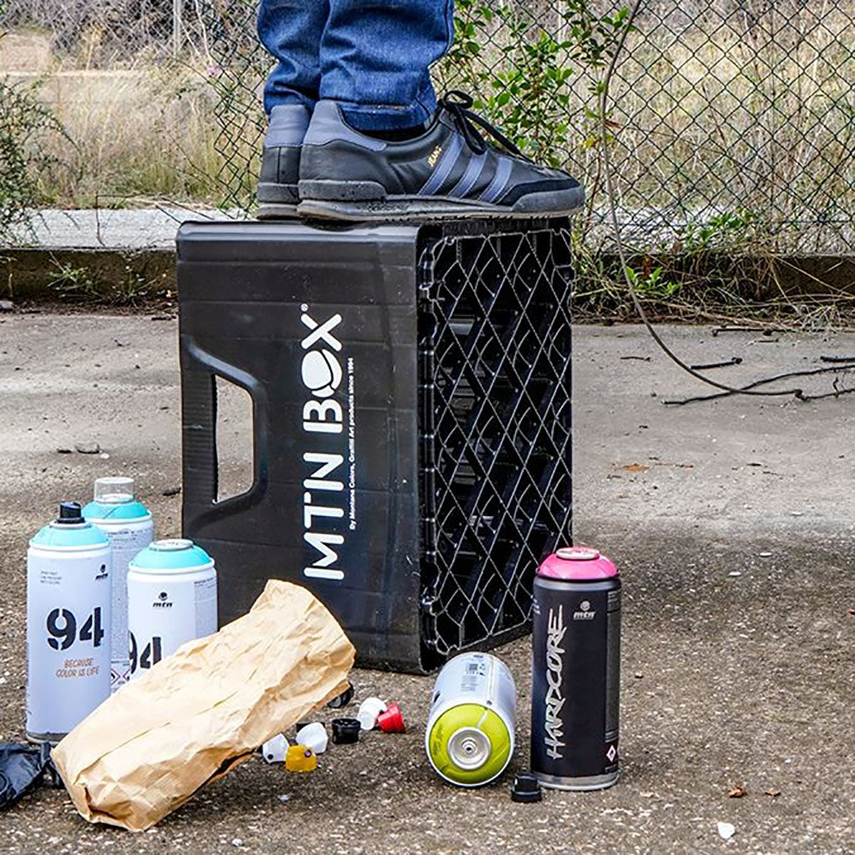 MTN Box Spray Can Crate - image 2