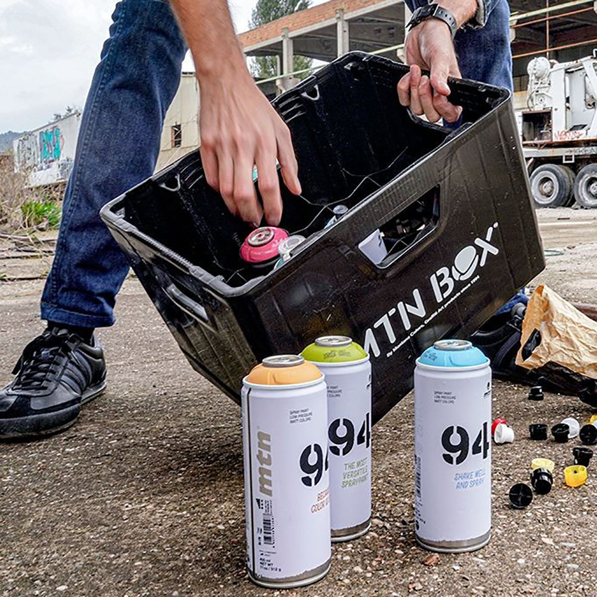MTN Box Spray Can Crate - image 1