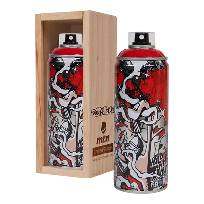 MTN Burns124 Limited Edition Spray Paint 400ml, Vivid Red - image 1