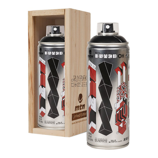 MTN Delta x Ruyzdael Limited Edition Spray Paint 400ml, Matt Black - image 1