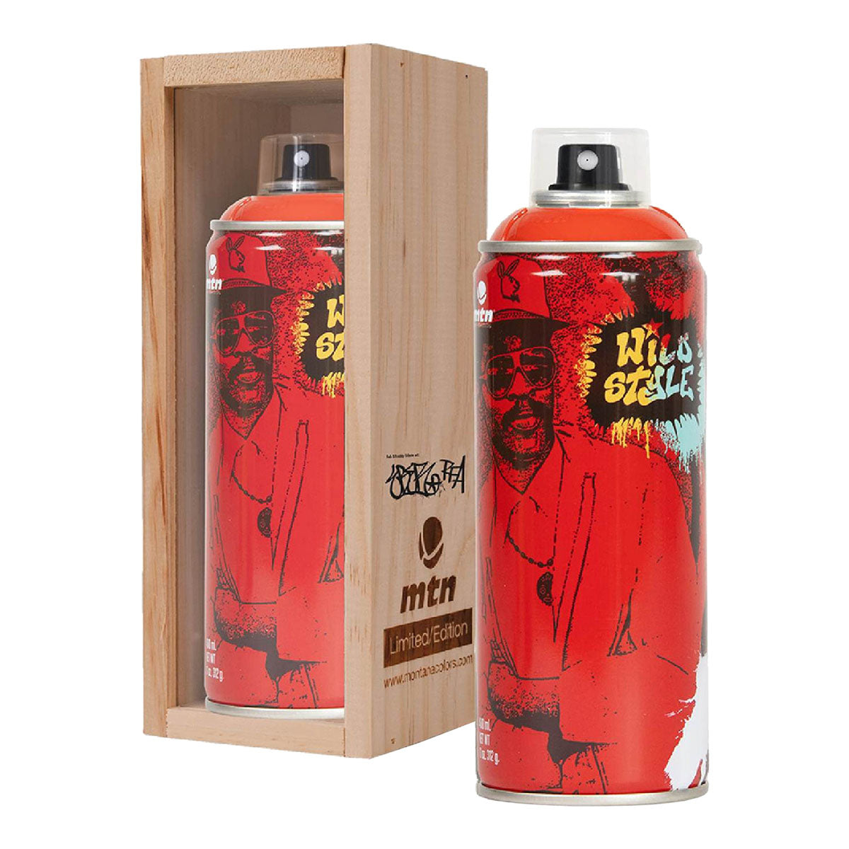 MTN Fab 5 Freddy Limited Edition Spray Paint 400ml, Colorado Red - image 1