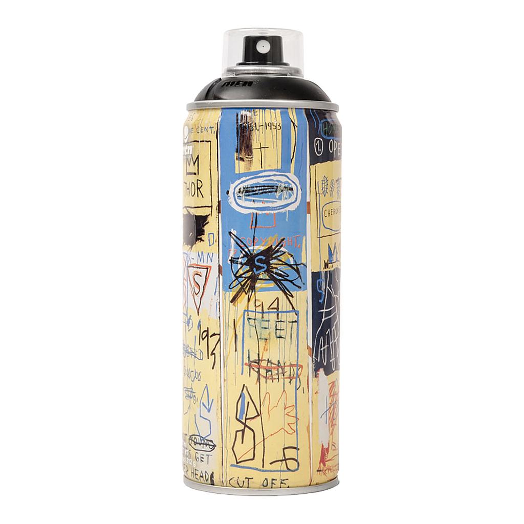 MTN Jean-Michel Basquiat Limited Edition Spray Paint 400ml, Matt Black - image 1