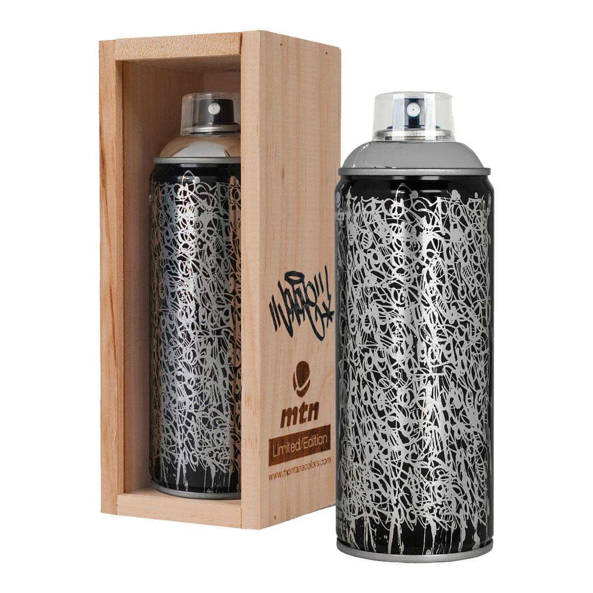 MTN Jonone Limited Edition Spray Paint 400ml, Chrome - image 1