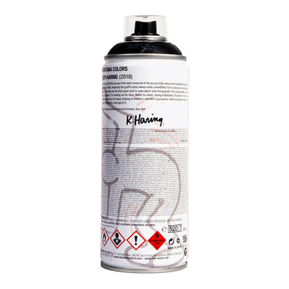 MTN Keith Haring Limited Edition Spray Paint 400ml, Black - image 2