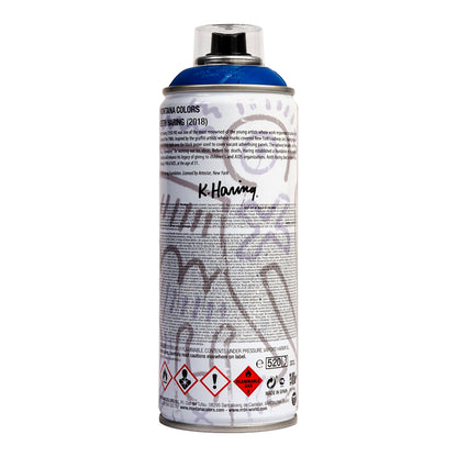 MTN Keith Haring Limited Edition Spray Paint 400ml, Dark Blue - image 2