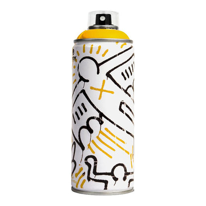 MTN Keith Haring Limited Edition Spray Paint 400ml, Light Yellow - image 1