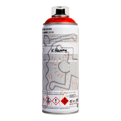 MTN Keith Haring Limited Edition Spray Paint 400ml, Vivid Red - image 2