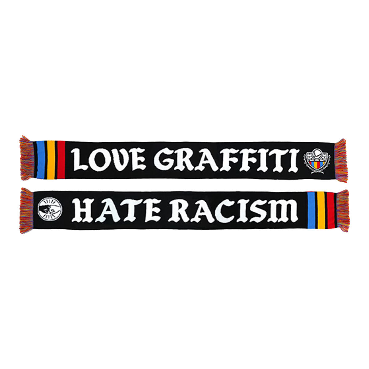 MTN Love Graffiti Hate Racism Scarf - image 2