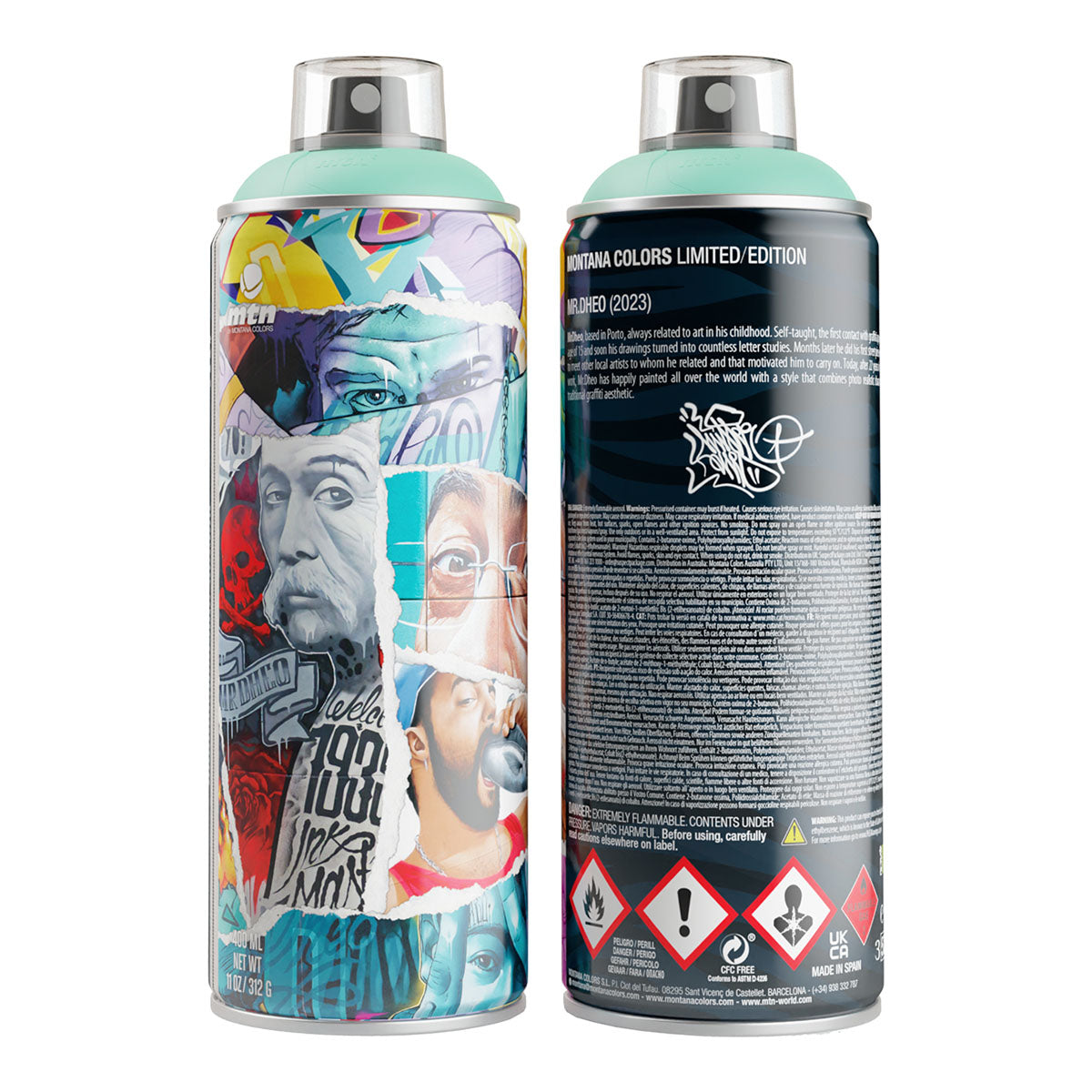 MTN MR. Dheo Limited Edition Spray Paint 400ml, Emerald Green - image 2