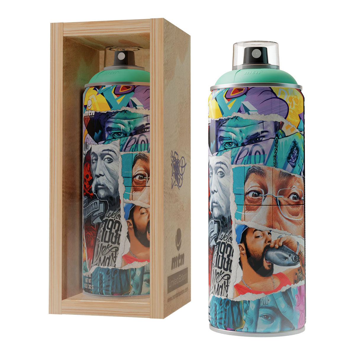 MTN MR. Dheo Limited Edition Spray Paint 400ml, Emerald Green - image 1