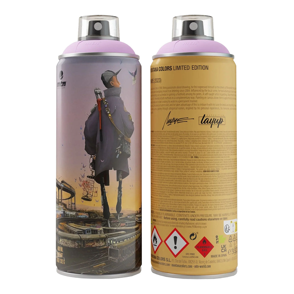 MTN Maye Limited Edition Spray Paint 400ml, Shiva Violet - image 2