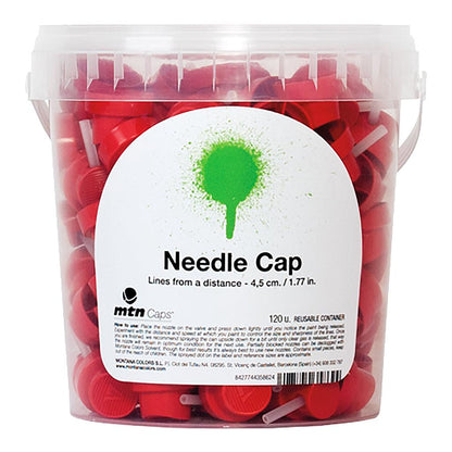 MTN Needle Cap Bucket, 120 Caps - image 1