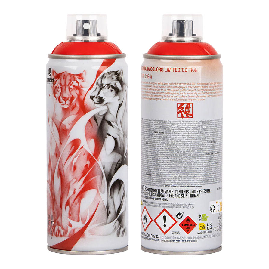 MTN Satr Limited Edition Spray Paint 400ml, Light Red - image 2