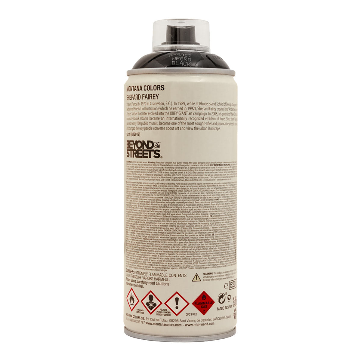 MTN Shepard Fairey Limited Edition Spray Paint 400ml, Cut It Up - image 2