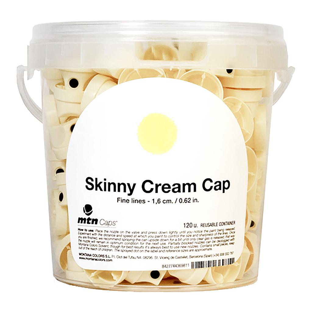 MTN Skinny Cream Cap Bucket, 120 Caps - image 1