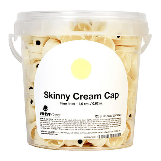MTN Skinny Cream Cap Bucket, 120 Caps - image 1