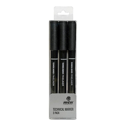 MTN Technical Marker 3 Set Metallic - image 1