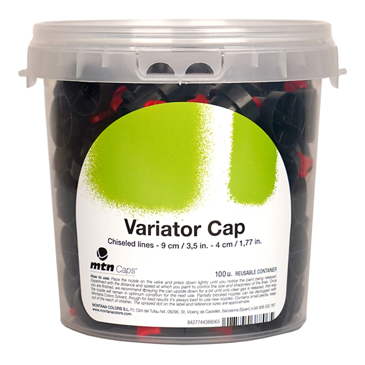 MTN Transversal Variator Cap Bucket, 100 Caps - image 1