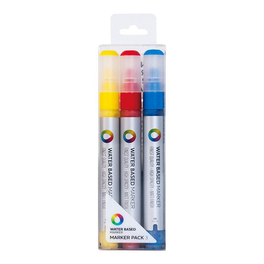 MTN Water Based Markers Fine 3 mm, (YRB) Main 3 Set - image 1