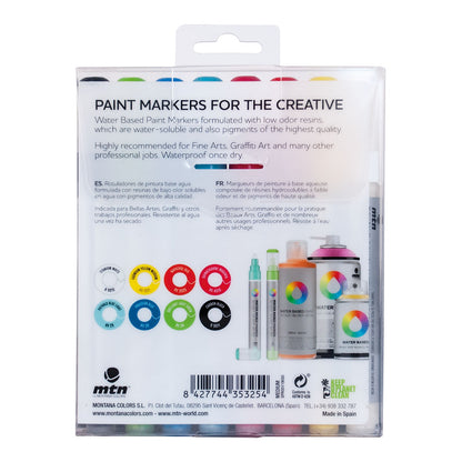 MTN Water Based Markers Medium 5 mm, 8 Set - image 2