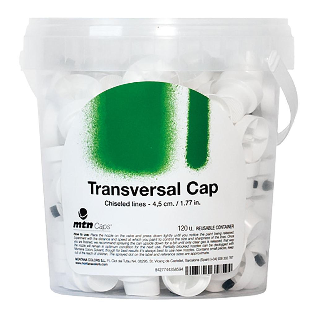 MTN White Transversal Cap Bucket, 120 Caps - image 1