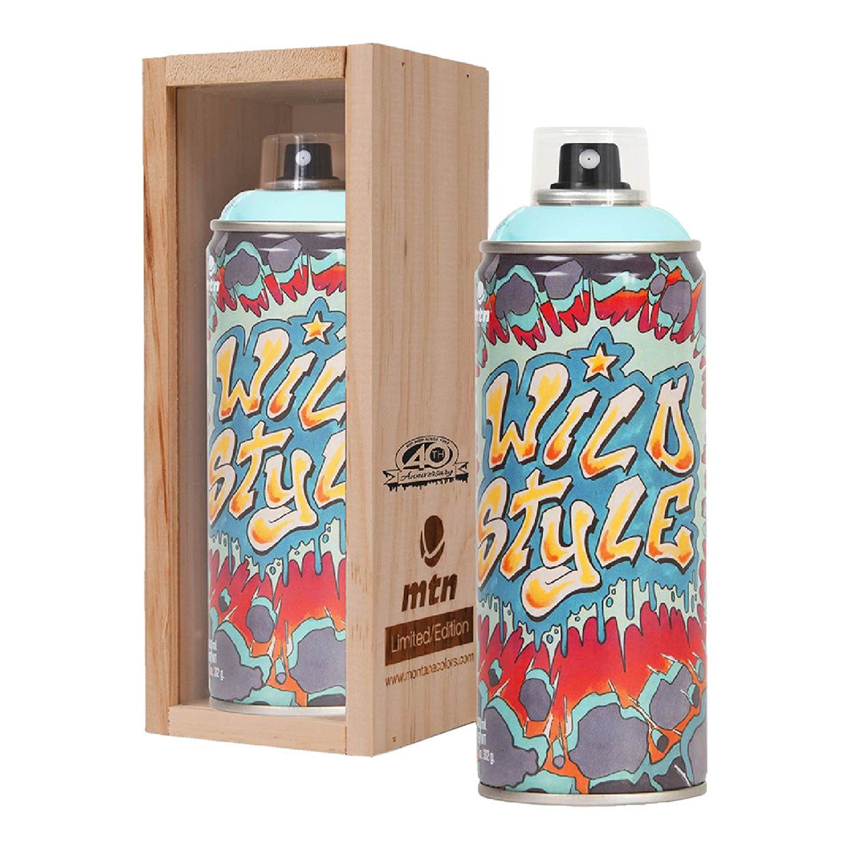 MTN Wild Style Limited Edition Spray Paint 400ml, Fukushima Blue - image 1