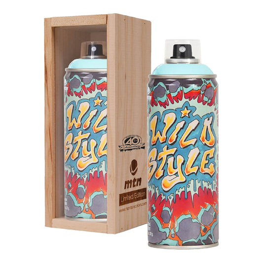 MTN Wild Style Limited Edition Spray Paint 400ml, Fukushima Blue - image 1