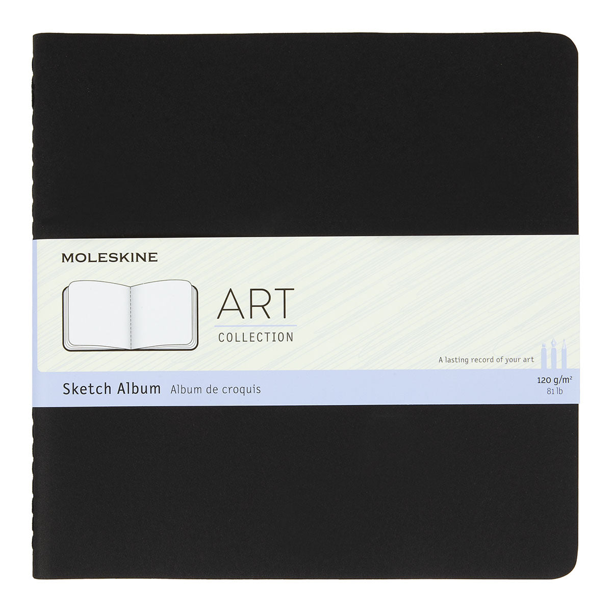 Moleskine Art Sketch Album 19 x 19 cm Soft Cover Plain - image 1
