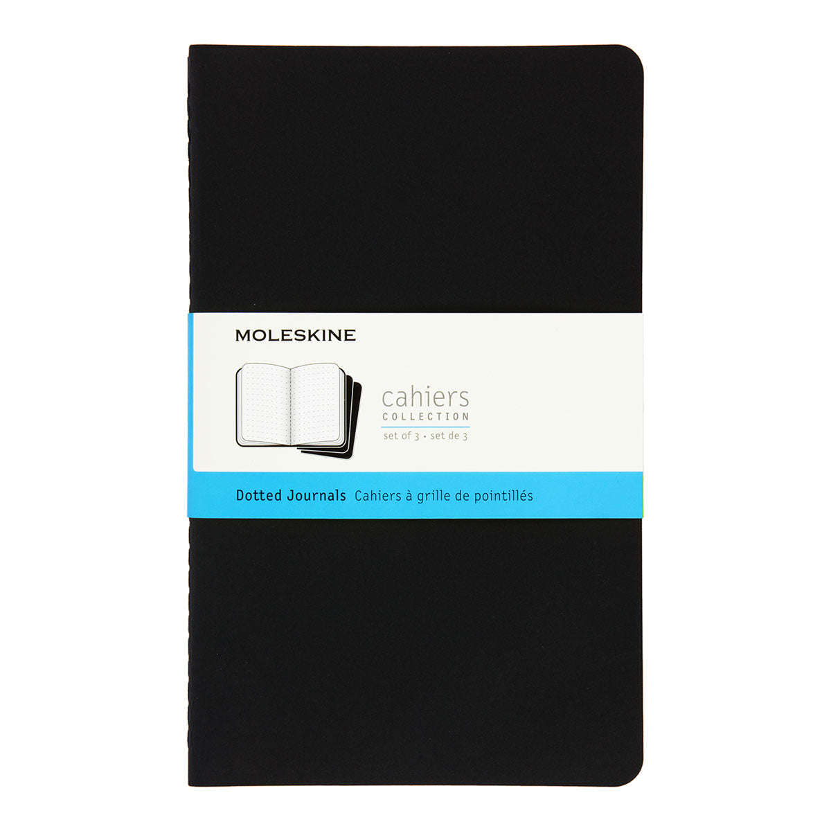 Moleskine Cahier Large Journal Dotted Set of 3 - image 1