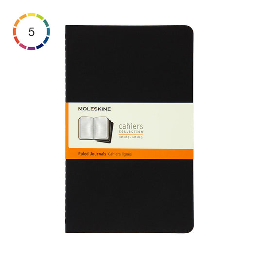 Moleskine Cahier Large Journal Ruled Set of 3 - image 1