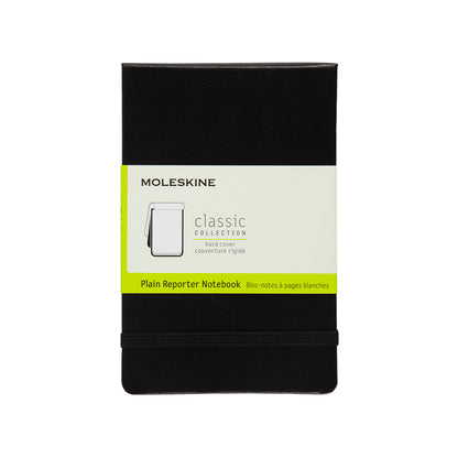 Moleskine Classic Reporter Pocket Notebook Hard Cover Plain - image 1