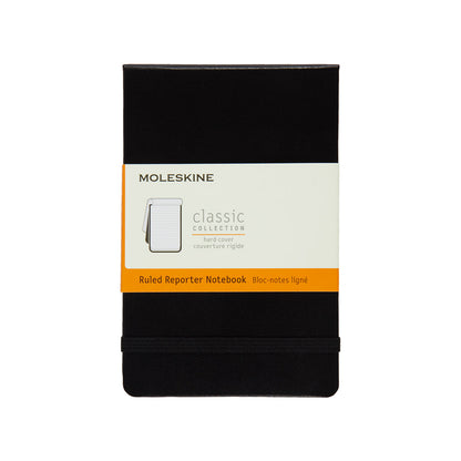 Moleskine Classic Reporter Pocket Notebook Hard Cover Ruled - image 1