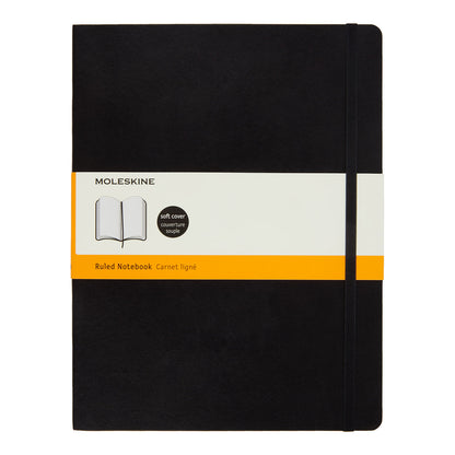Moleskine Classic X-Large Notebook Soft Cover Ruled - image 1