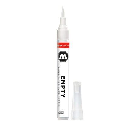Molotow 222EM Empty Pump Softliner Brush, 1 mm - image 1