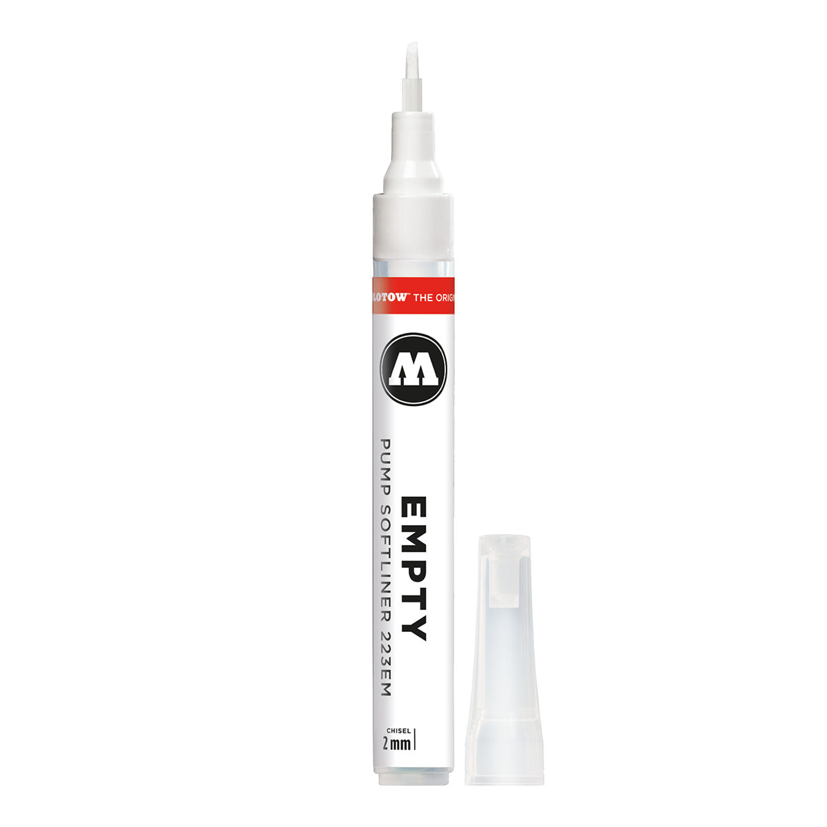 Molotow 223EM Empty Pump Softliner Chisel, 2 mm - image 1