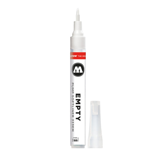 Molotow 223EM Empty Pump Softliner Chisel, 2 mm - image 1