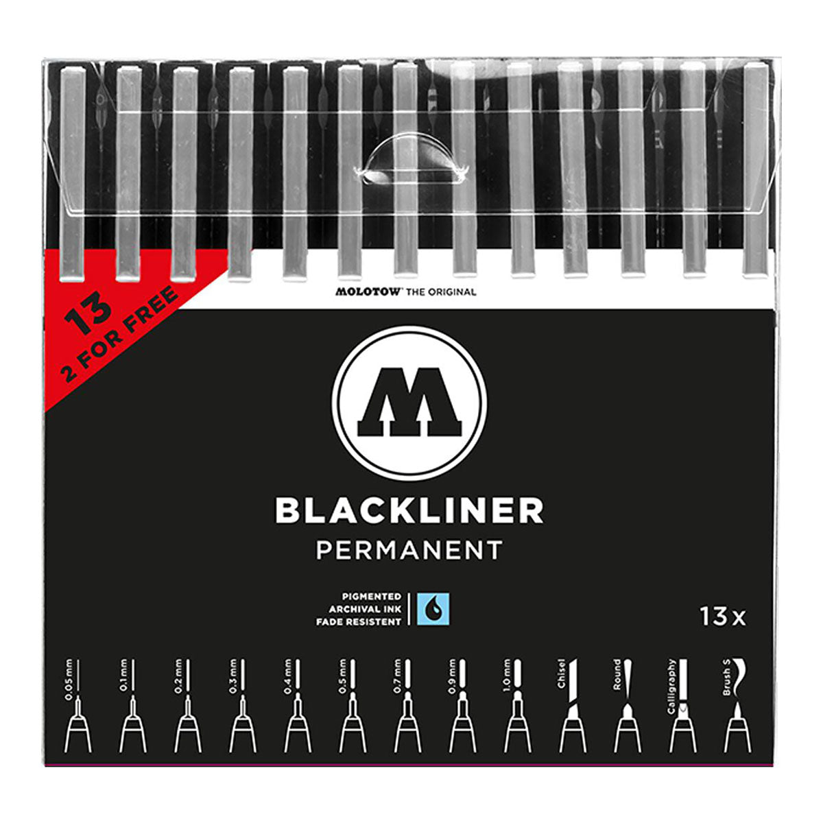 Molotow Blackliner Complete 13 Set - image 1