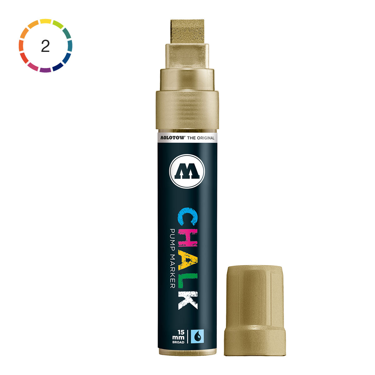 Molotow Chalk Marker Metallic 15 mm - image 1
