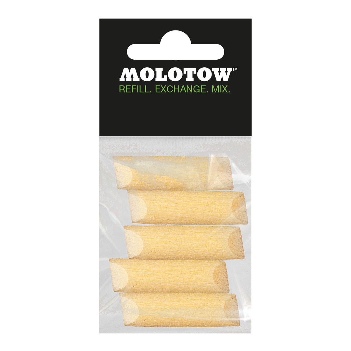 Molotow Exchange Tips Chisel 4-8 mm 5-pack - image 2