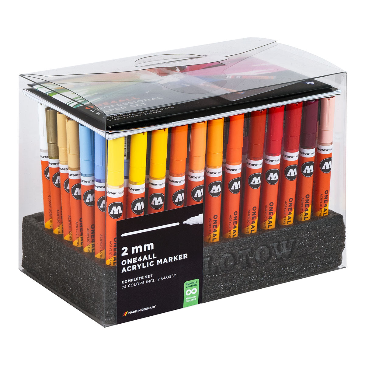 Molotow ONE4ALL 127HS Display 74 Set Complete - image 1