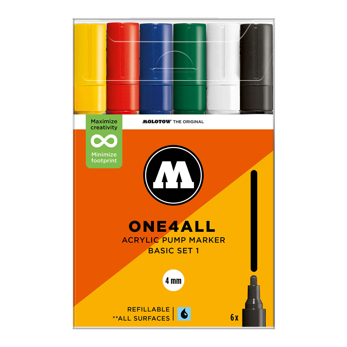 Molotow ONE4ALL 227HS 6set Basic 1 - image 1