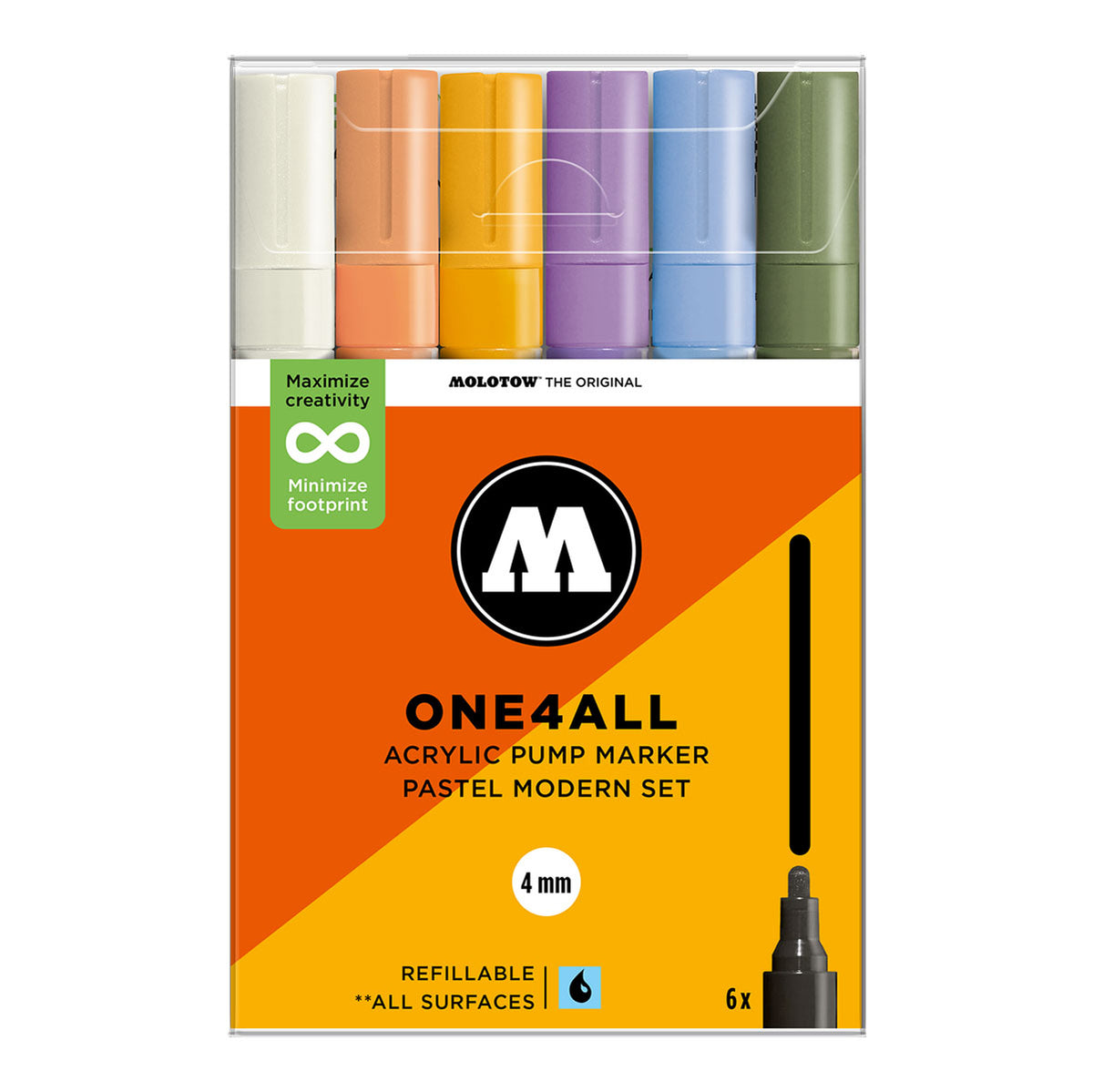 Molotow ONE4ALL 227HS 6set Pastel Modern - image 1