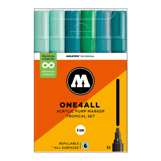 Molotow ONE4ALL 227HS 6set Tropical - image 1