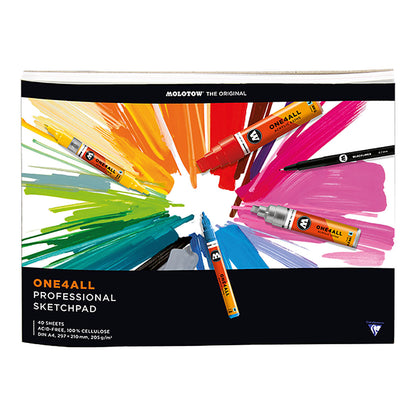 Molotow ONE4ALL Professional Sketchpad A4 Landscape - image 1