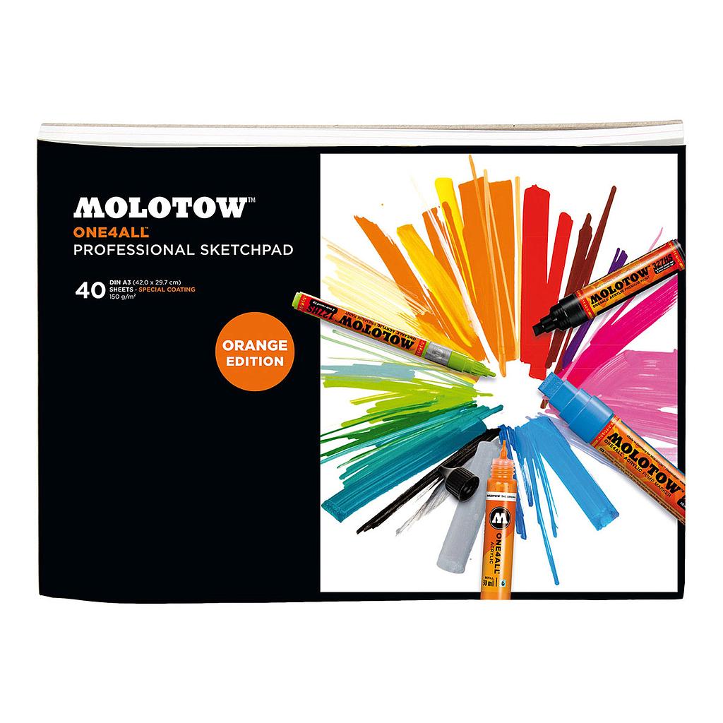 Molotow ONE4ALL Professional Sketchpad DIN A3 Portrait - image 1