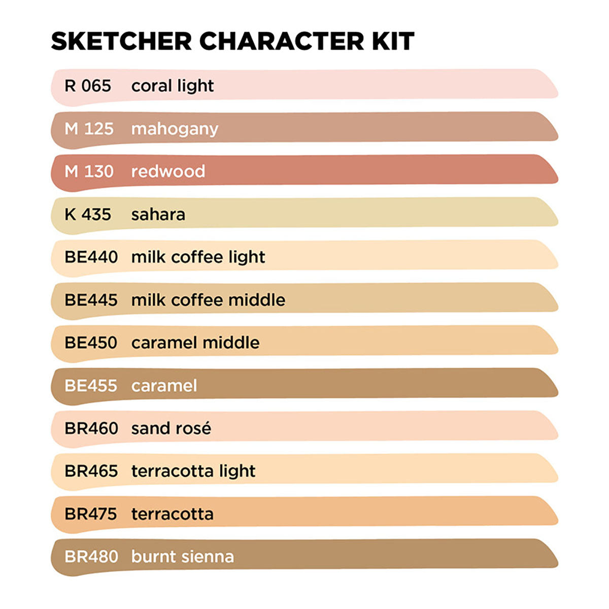 Molotow Sketcher Twin Marker 12 Set Character Kit - image 3